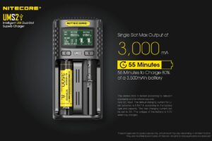 Nitecore ums2 зарядно устройство