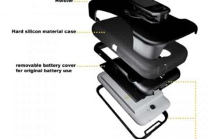 Калъф zerolemon rugged за galaxy note 2 черен
