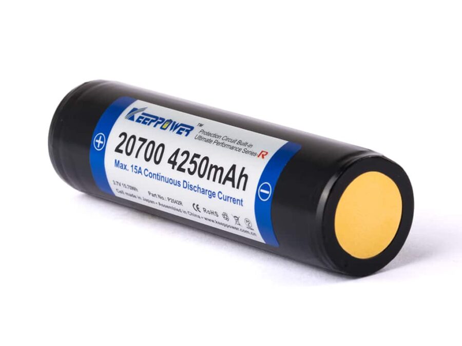 Keeppower 20700 4250mAh Protected 15A