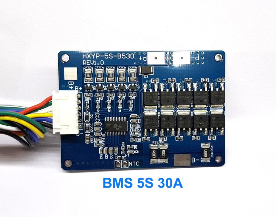 BMS платка 5S 30A 7050 за Li-ion Li-pol батерии