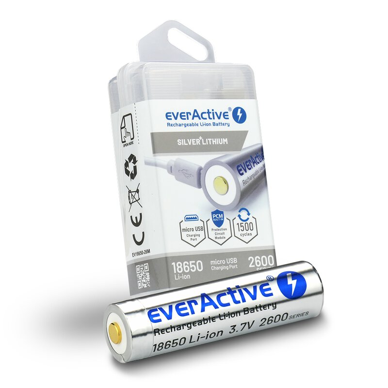 Everactive 18650 PCM 2600mAh с USB