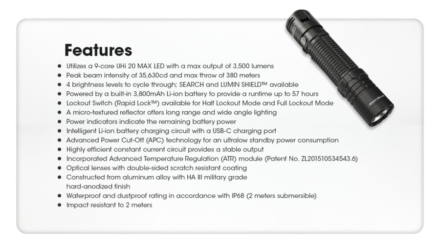 Фенер Nitecore EDC31