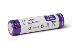 Батерия Keeppower 18650 3500mAh 8A със защита и USB Type-C порт