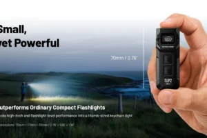 Фенер за ключодържател Nitecore TUP2 black