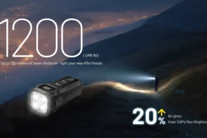 Фенер за ключодържател Nitecore TUP2 black