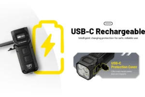 Фенер за ключодържател Nitecore TUP2 black