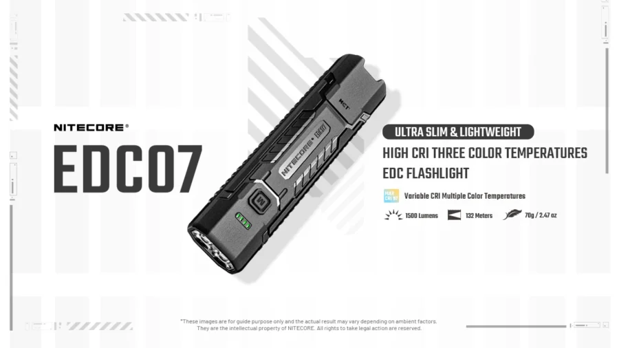 Фенер Nitecore EDC07