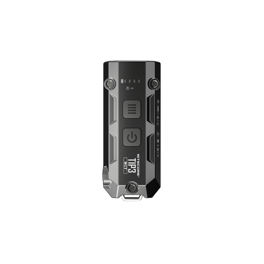 Фенер за ключодържател Nitecore Tip3 black