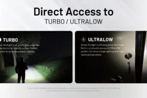 Фенер за ключодържател Nitecore Tip3 black