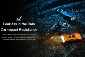 Фенер за ключодържател Nitecore Tip3 black